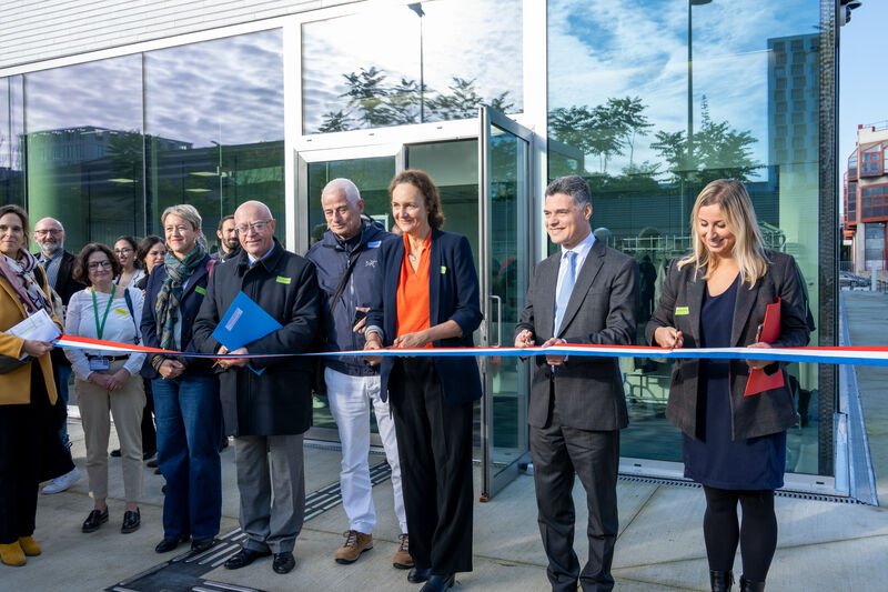 Inauguration des sites Landy 2 et Synergie à Saint-Denis