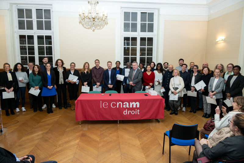 Remise des diplômes RGPD et cybersécurité