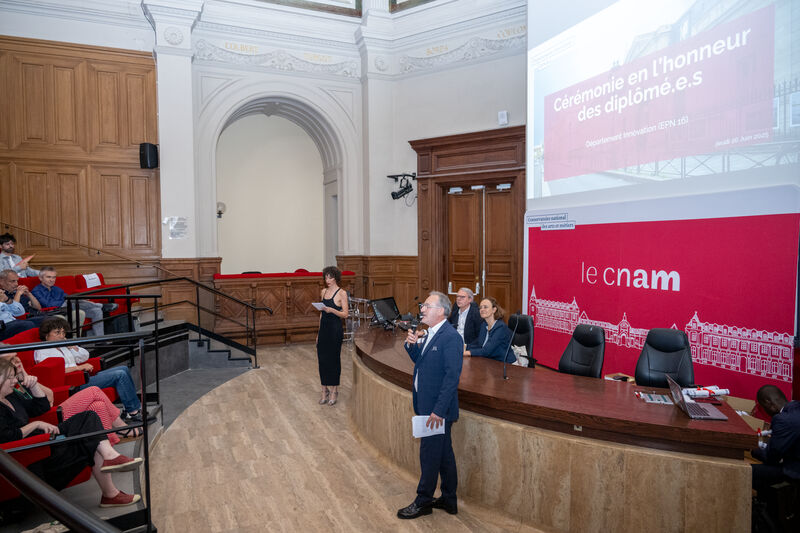 Remise des diplômes en innovation du 26/06/2025