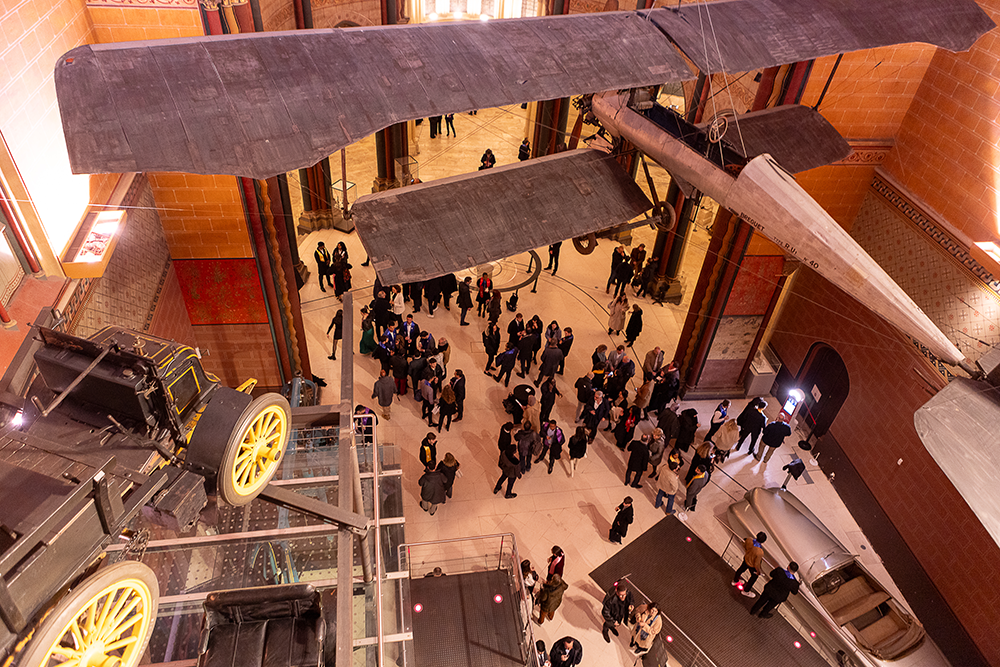 Fin de soirée au musée des Arts et Métiers