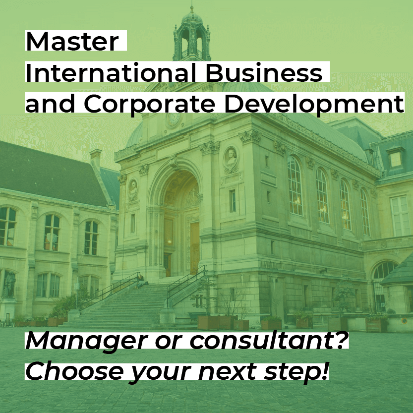 Master International Business and Corporate Development